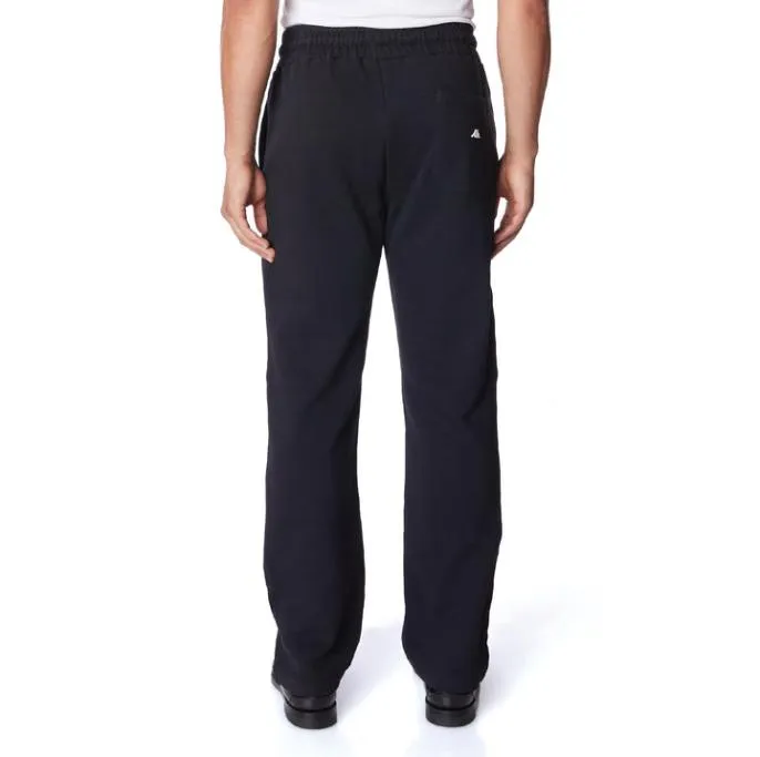 Robe Giovani Vulcani Sweatpants 8211 Jet Black Jet Black MenWomen Kappa Matching Sets