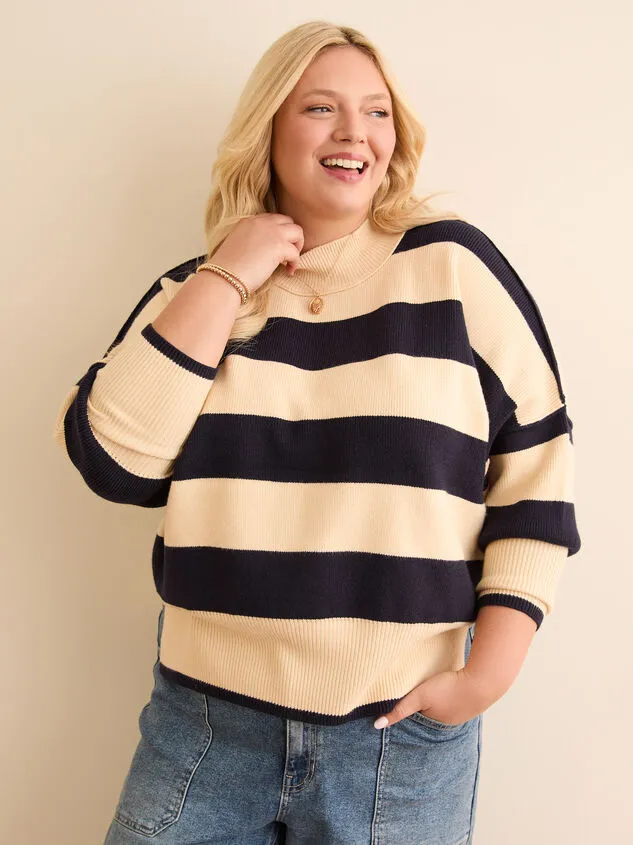 Ruby Striped Sweater Navycream Women Altar039d State Sweaters Cardigans Ruby Striped Sweater Navycream Women Altar039d State Sweaters Cardigans