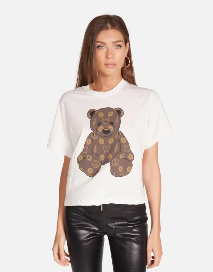 Rue Designer Bear Milk Women Lauren Moshi Short Sleeve