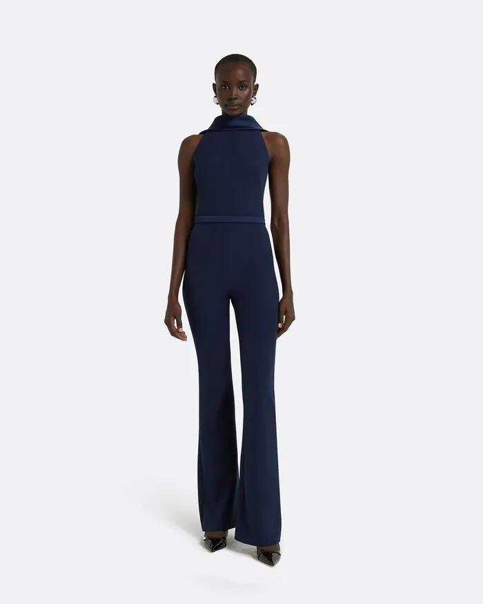 Safiyaa Luna Maritime Jumpsuit Maritime Blue Women Jumpsuits