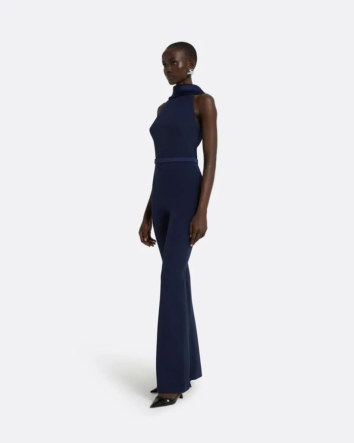 Safiyaa Luna Maritime Jumpsuit Maritime Blue Women Jumpsuits