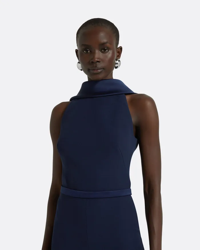 Safiyaa Luna Maritime Jumpsuit Maritime Blue Women Jumpsuits