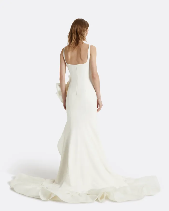 Safiyaa Yana Ivory Long Dress Ivory Women Bridal