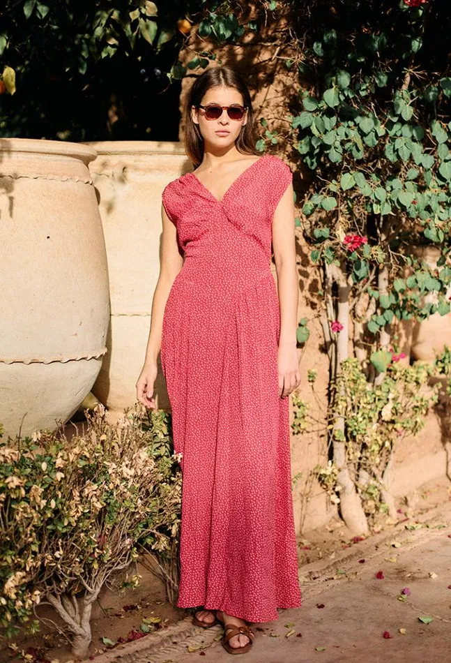 Sale Jacquetta Dress Rouge Women Ciao Lucia Long Dresses