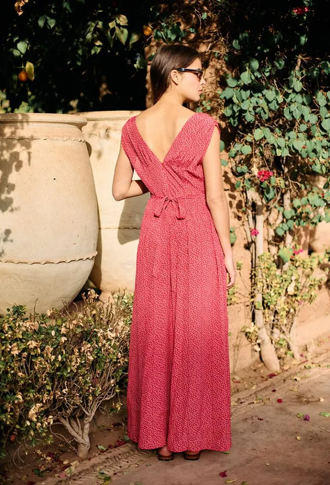 Sale Jacquetta Dress Rouge Women Ciao Lucia Long Dresses