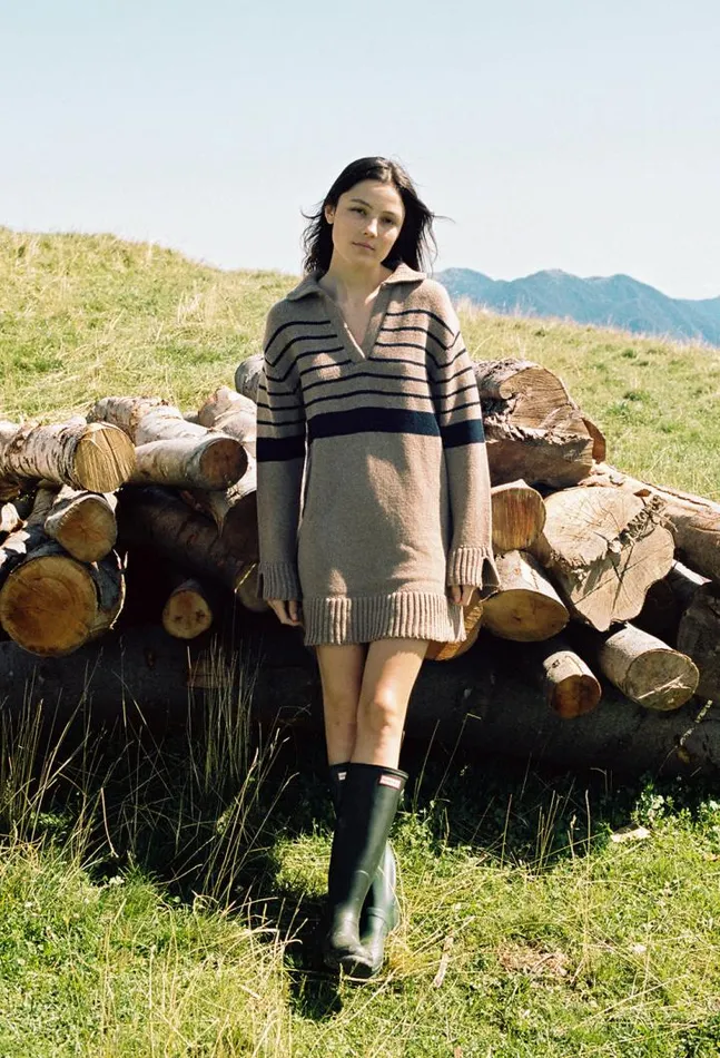 Sale Martine Dress Praline Women Ciao Lucia Polo Sweaters