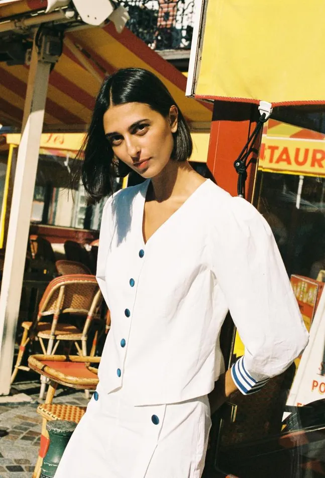 Sale Pascal Top White Women Ciao Lucia Long Sleeve Tops
