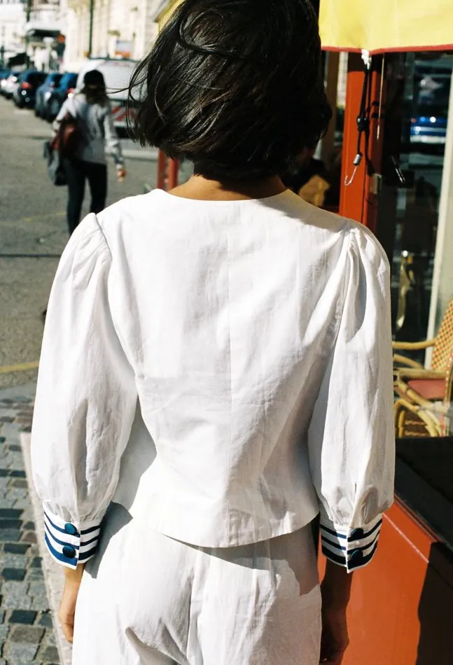 Sale Pascal Top White Women Ciao Lucia Long Sleeve Tops