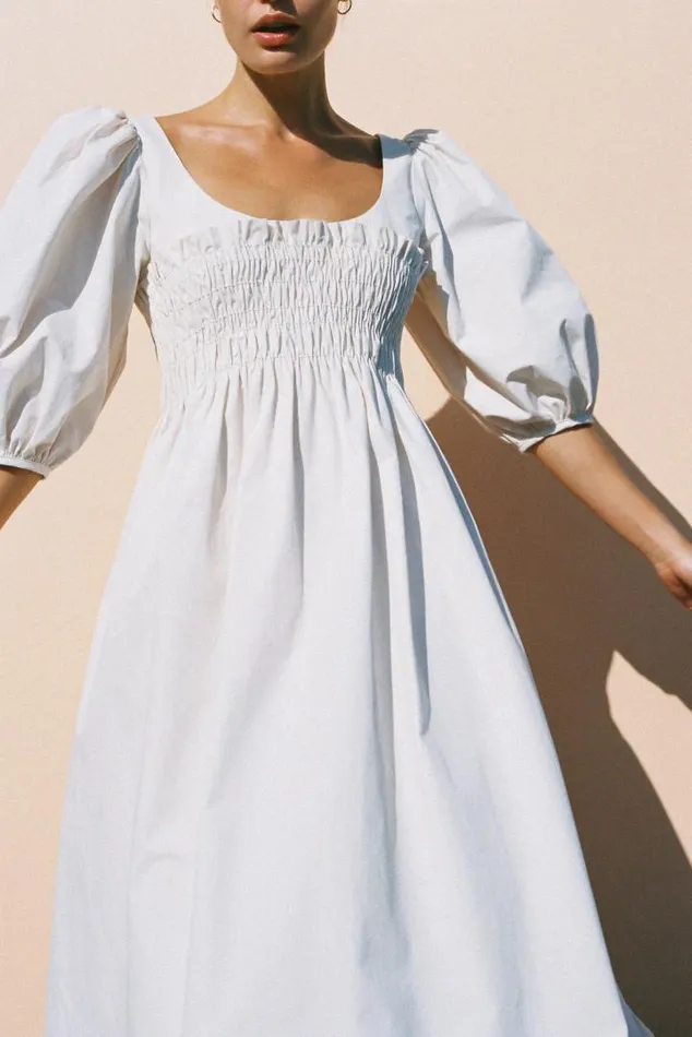 Sale Veneto Dress Ivory Women Ciao Lucia White Dresses
