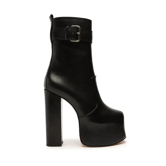Sandals Aberdeen Buckle Bootie Black Schutz Shoes Platforms