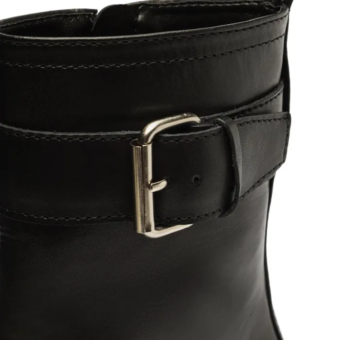 Sandals Aberdeen Buckle Bootie Black Schutz Shoes Platforms
