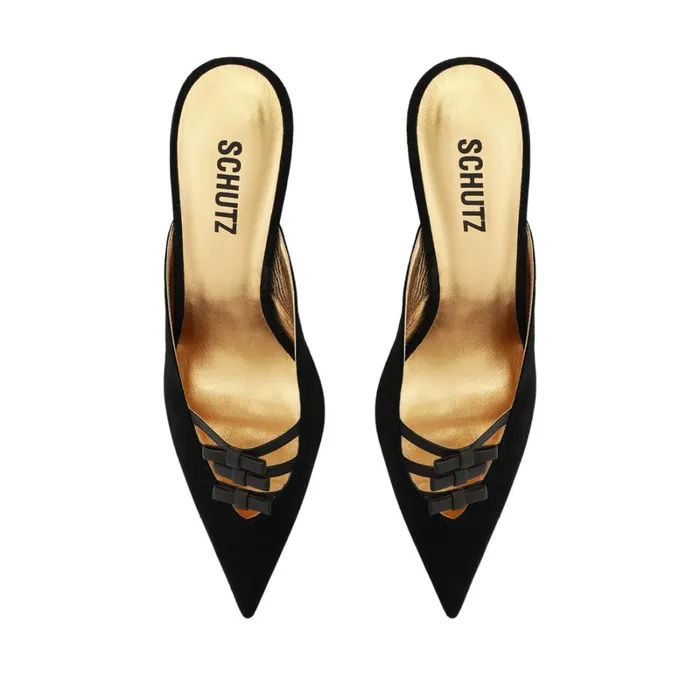 Sandals Alessia Pump Black Schutz Shoes Mule