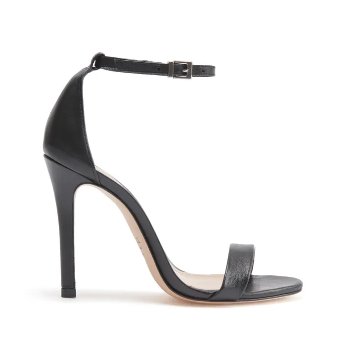 Sandals Cadey Lee Leather Sandal Black Schutz Shoes Stiletto Heels