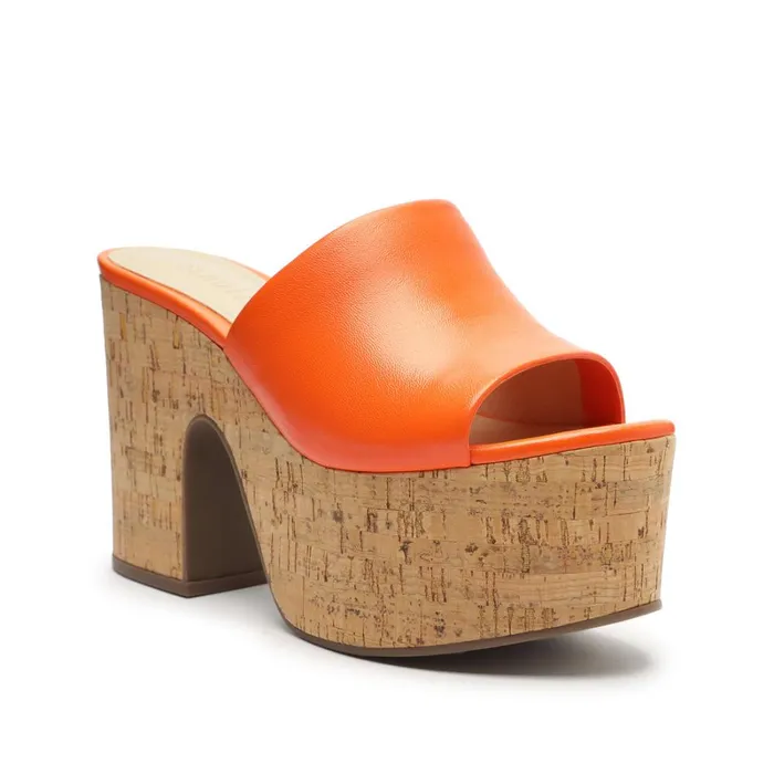 Sandals Dalle Cutout Nappa Leather Sandal Flame Orange Schutz Shoes Platforms Sandals Dalle Cutout Nappa Leather Sandal Flame Orange Schutz Shoes Platforms