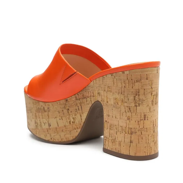 Sandals Dalle Cutout Nappa Leather Sandal Flame Orange Schutz Shoes Platforms Sandals Dalle Cutout Nappa Leather Sandal Flame Orange Schutz Shoes Platforms