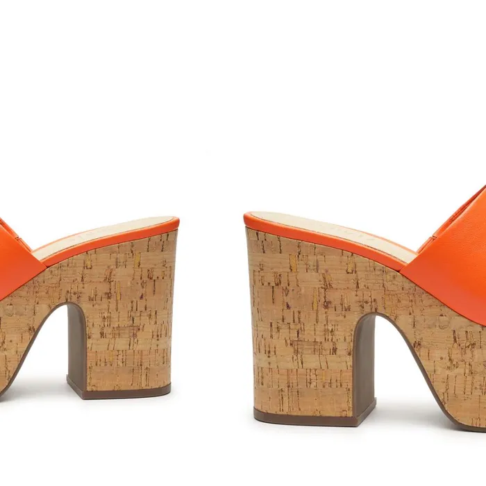 Sandals Dalle Cutout Nappa Leather Sandal Flame Orange Schutz Shoes Platforms Sandals Dalle Cutout Nappa Leather Sandal Flame Orange Schutz Shoes Platforms