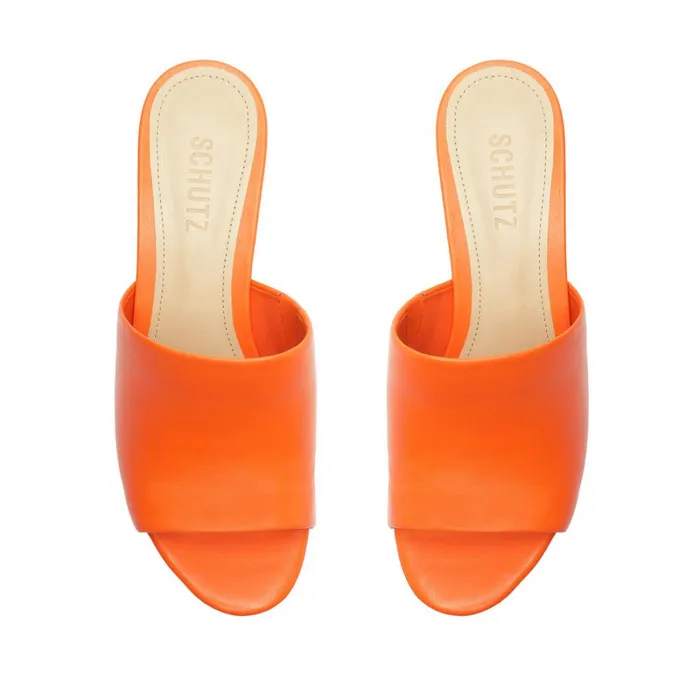 Sandals Dalle Cutout Nappa Leather Sandal Flame Orange Schutz Shoes Platforms Sandals Dalle Cutout Nappa Leather Sandal Flame Orange Schutz Shoes Platforms