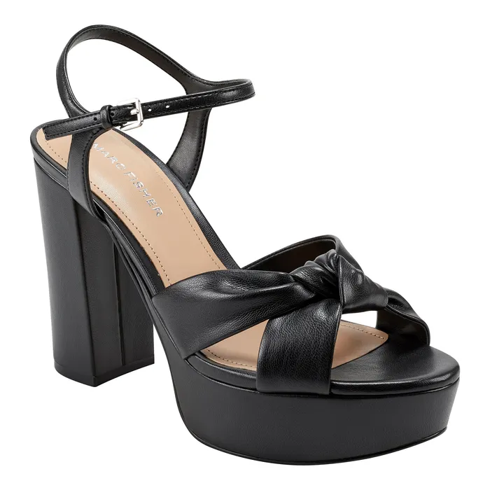 Sandals Deren Platform Sandal Black Marc Fisher Women