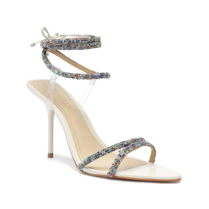 Sandals Gio Vinyl Sandal Multicolor Schutz Shoes Stiletto Heels