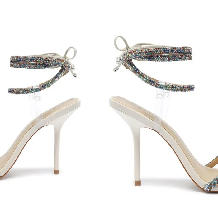 Sandals Gio Vinyl Sandal Multicolor Schutz Shoes Stiletto Heels