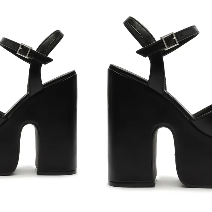 Sandals Keefa Cutout Nappa Leather Sandal Black Schutz Shoes Platforms Sandals Keefa Cutout Nappa Leather Sandal Black Schutz Shoes Platforms