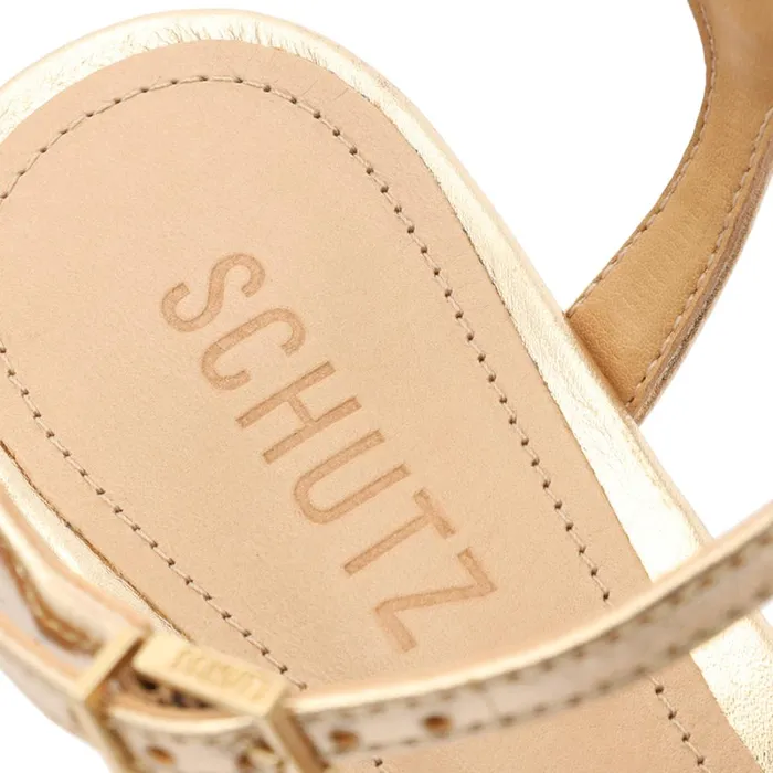 Sandals Keefa Sandal Gold Schutz Shoes Platforms Sandals Keefa Sandal Gold Schutz Shoes Platforms