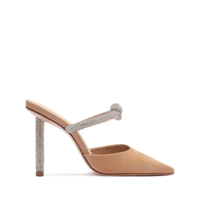SandalsPumps Pearl Glam Pin Heel Pump Beige Schutz Shoes Pumps