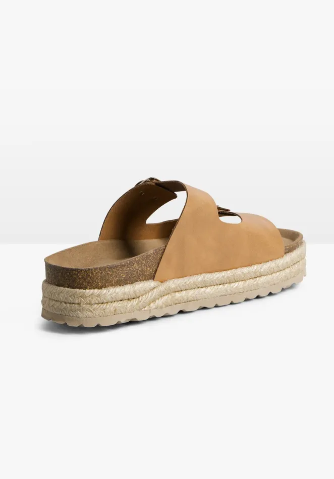 Sandals Women Hush Woodstock Sandals Tan