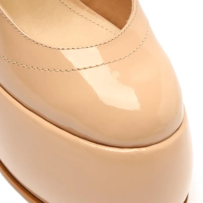 Sandals Zayne Patent Pump New Peach Schutz Shoes Platforms Sandals Zayne Patent Pump New Peach Schutz Shoes Platforms