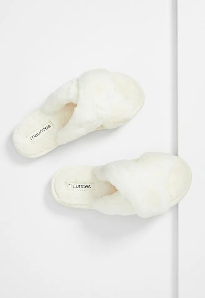 Sasha Faux Fur Slipper Women Maurices Slippers