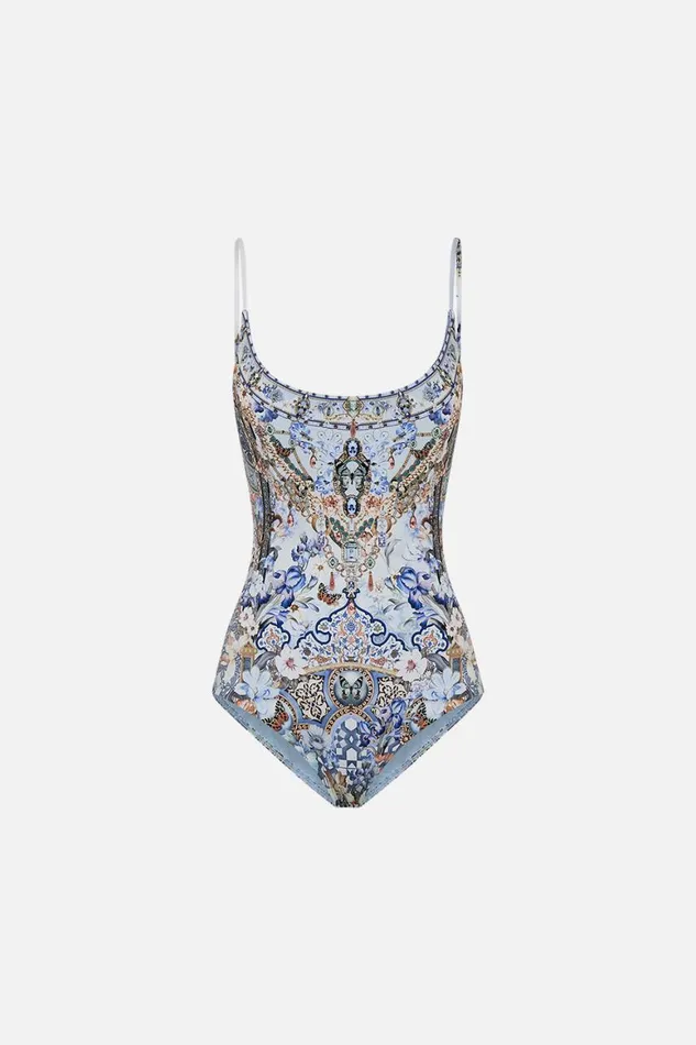 SCOOP NECK ONE PIECE AL MANIAL PALACE MEMOIRS Al Manial Palace Memoirs Womens Camilla One Pieces