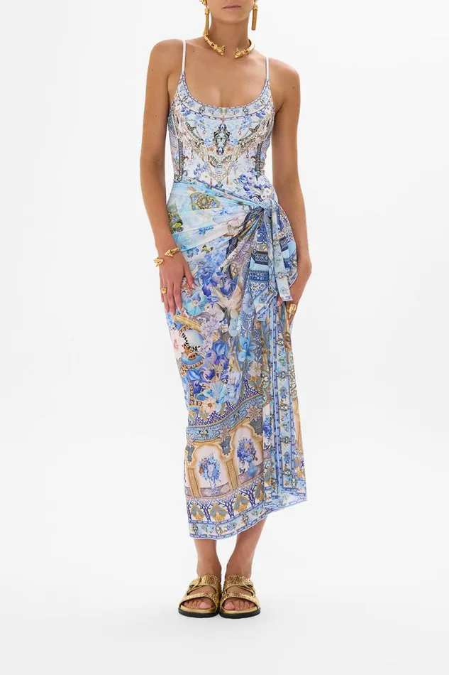 SCOOP NECK ONE PIECE AL MANIAL PALACE MEMOIRS Al Manial Palace Memoirs Womens Camilla One Pieces