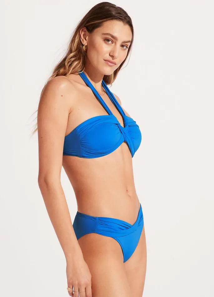 Seafolly Bandeau Women Seafolly Collective Halter Bandeau Bikini Top 8211 Azure