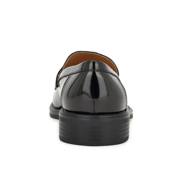 Seeme Penny Loafers Black Patent Women Nine West Flats Seeme Penny Loafers Black Patent Women Nine West Flats