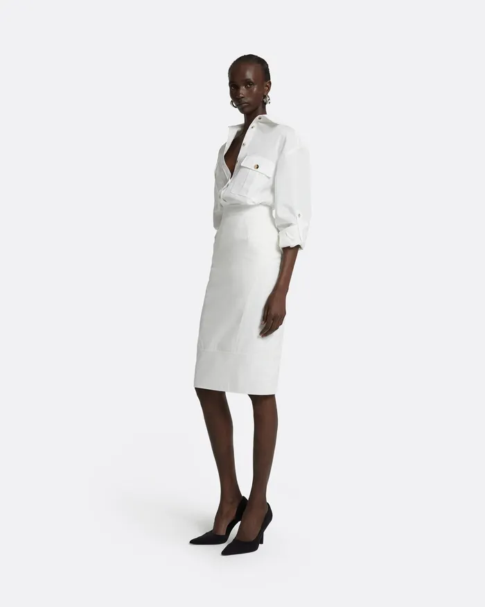 Sefa Ivory Top Ivory Tops Safiyaa Women