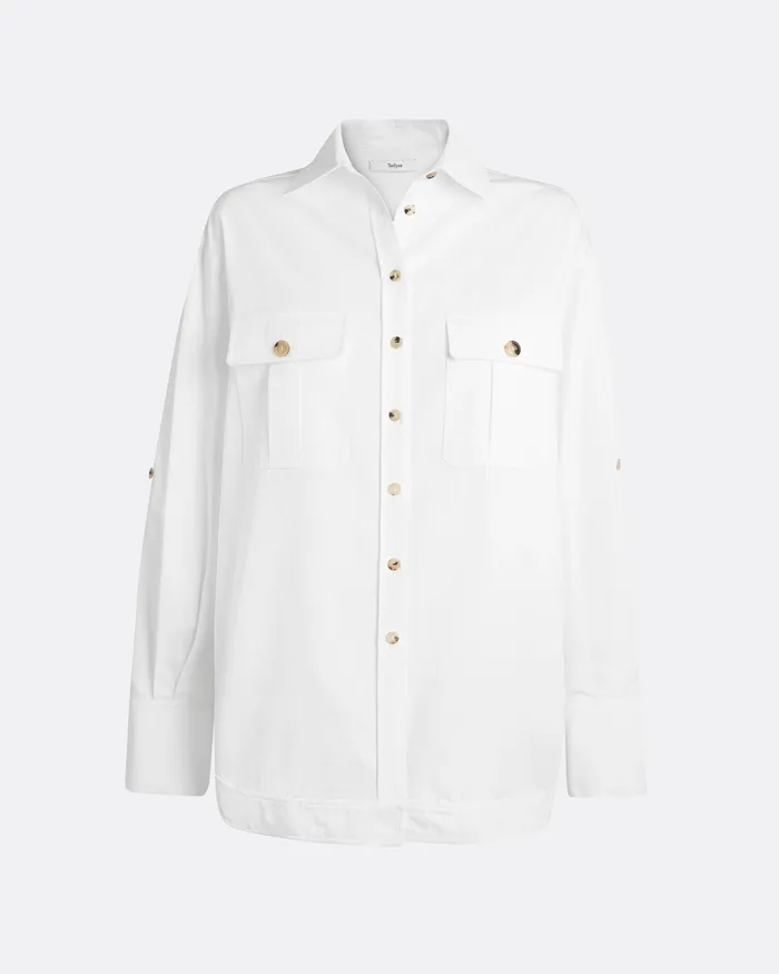 Sefa Ivory Top Ivory Tops Safiyaa Women