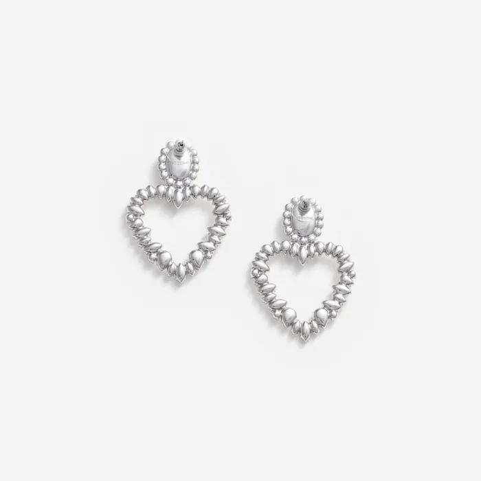 Self Portrait Jewellery Women Crystal Heart Earrings