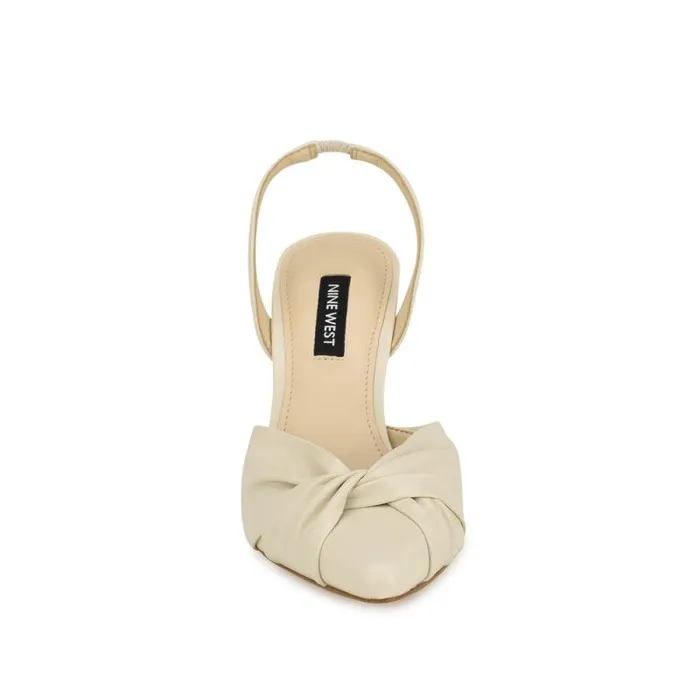 Shanti Slingback Pumps Ivory Women Nine West Heels Shanti Slingback Pumps Ivory Women Nine West Heels