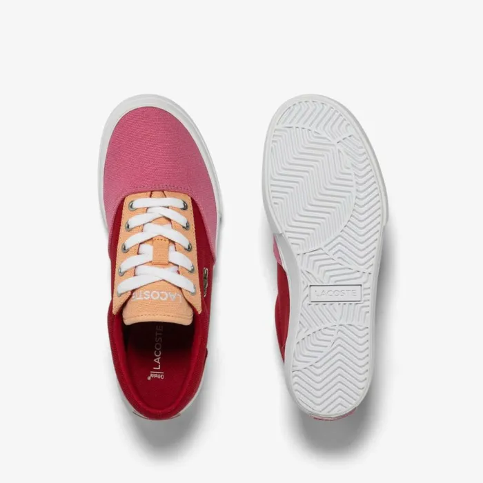 Shoes and Accessories Kids Lacoste Juniors039 Jump Serve Sneakers Dk Redpnk P1c Shoes and Accessories Kids Lacoste Juniors039 Jump Serve Sneakers Dk Redpnk P1c