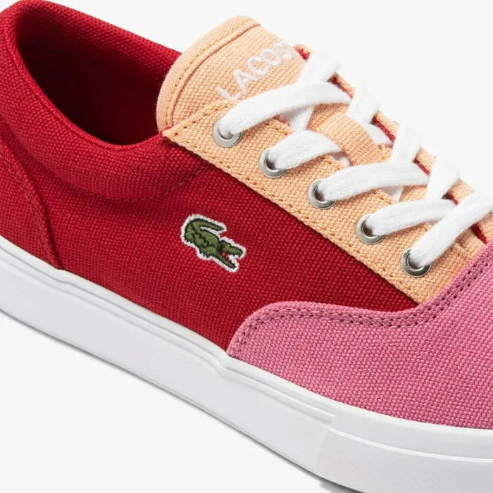 Shoes and Accessories Kids Lacoste Juniors039 Jump Serve Sneakers Dk Redpnk P1c Shoes and Accessories Kids Lacoste Juniors039 Jump Serve Sneakers Dk Redpnk P1c