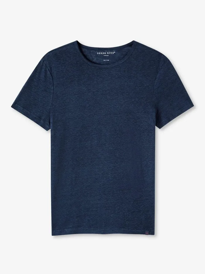 Short Sleeve TShirts Men Derek Rose TShirt Jordan 2 Linen Navy