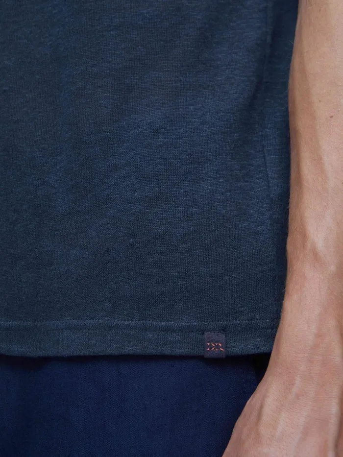 Short Sleeve TShirts Men Derek Rose TShirt Jordan 2 Linen Navy