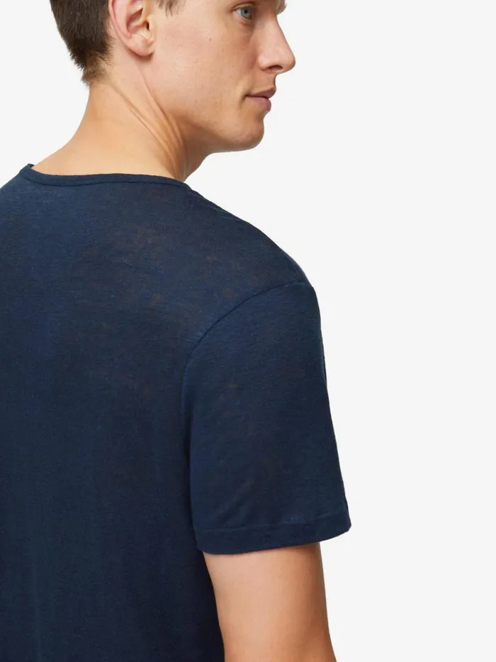 Short Sleeve TShirts Men Derek Rose TShirt Jordan 2 Linen Navy