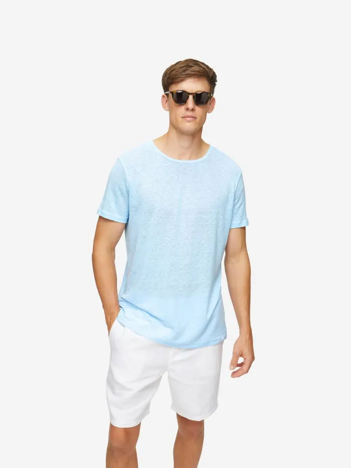 Short Sleeve TShirts Men Derek Rose TShirt Jordan 2 Linen Sky