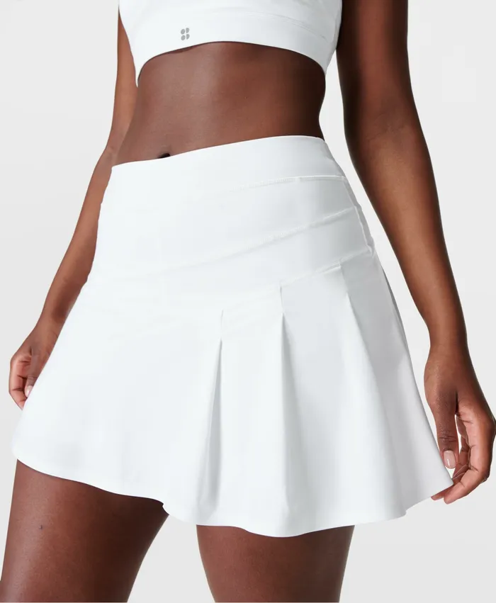 Shorts Skirts Women Grand Slam Tennis Skort White Sweaty Betty