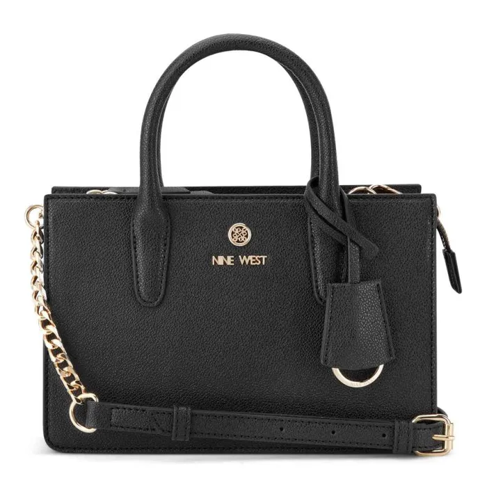 Siera Mini Satchel Crossbody Black Women Nine West Crossbody