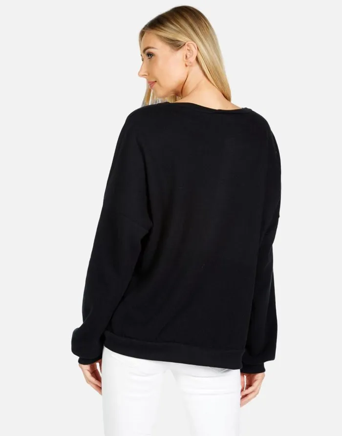 Sierra Red Kiss Black Women Lauren Moshi Long Sleeve