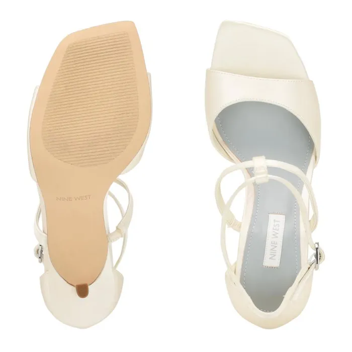 Sighs Heeled Sandals Silver Shimmer Women Nine West Heels Sighs Heeled Sandals Silver Shimmer Women Nine West Heels