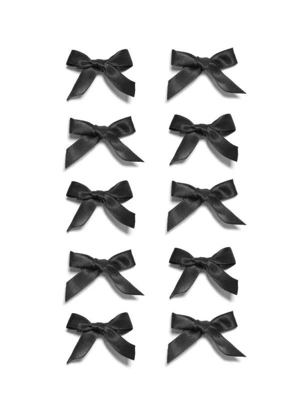 Sister Jane Accessories Womenswear DREAM Serene Mini Hair Clips Coal Black