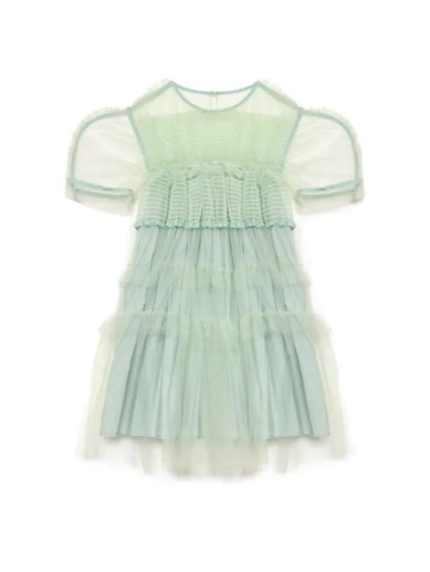 Sister Jane Dresses Womenswear DREAM Studio Tulle Mini Dress Sea Green